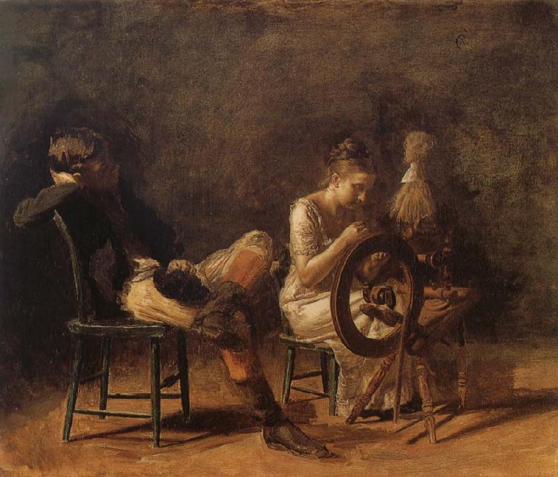 Thomas Eakins Advances oil painting image